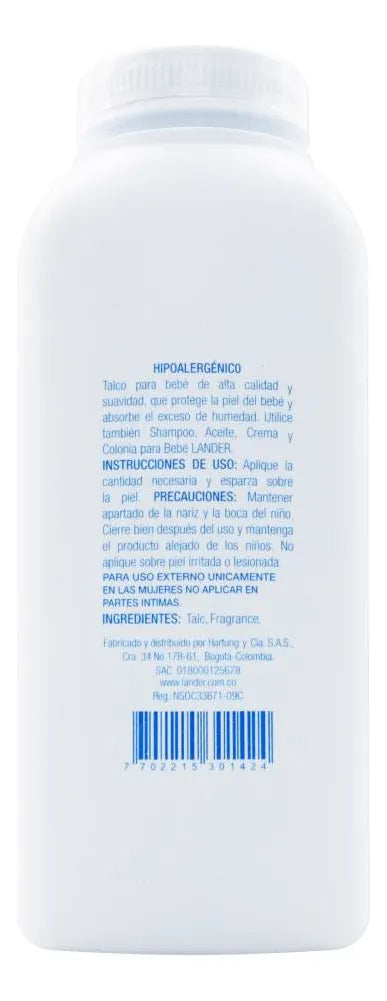 Talco Para Bebés Recién Nacidos 200 G