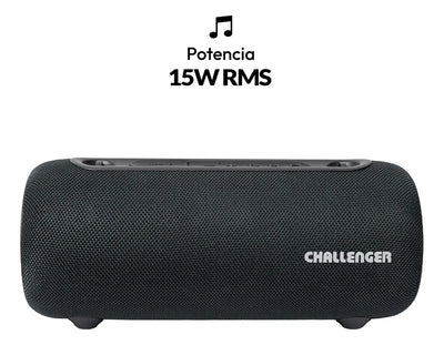 Parlante Portatil Bluetooth 15W Sc15 Challenger Color Negro