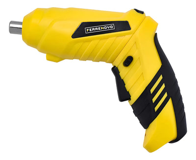 Atornillador Inalámbrico Ferrenovo 3.6v Con Accesorios Color Amarillo