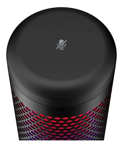Micrófono HyperX Quadcast QuadCast S Condensador Omnidireccional color blackS