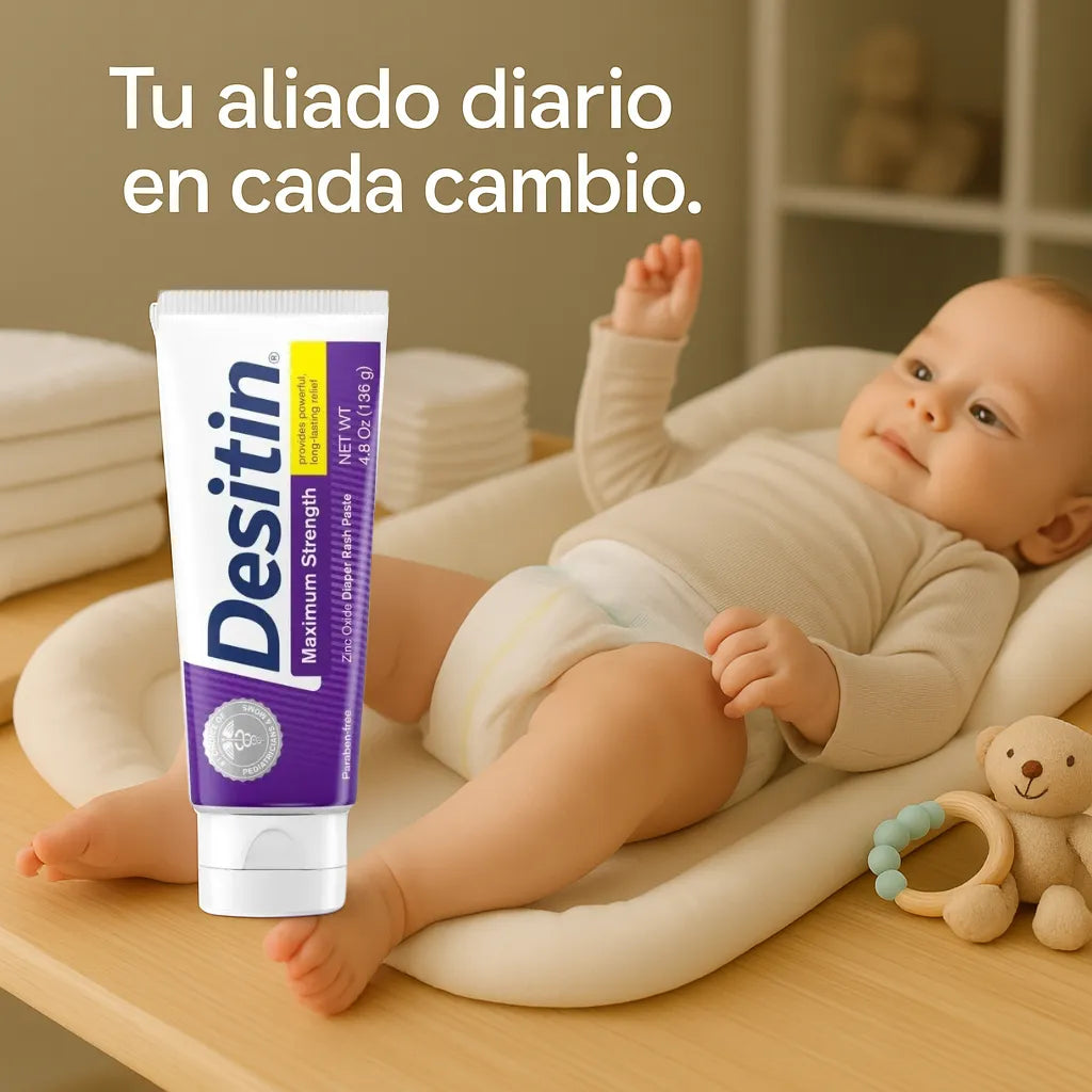 Crema Desitin Morado Tubo Para Bebé