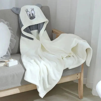 Toalla Capucha Microfibra Infantil Aseo Baño Ducha Animados Disponibilidad
