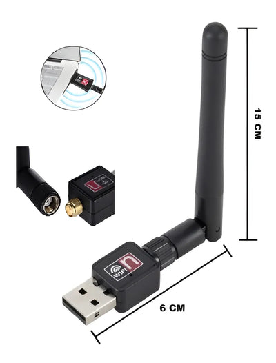 Antena inalámbrica USB Antena Wifi inalámbrica - Exclusivo