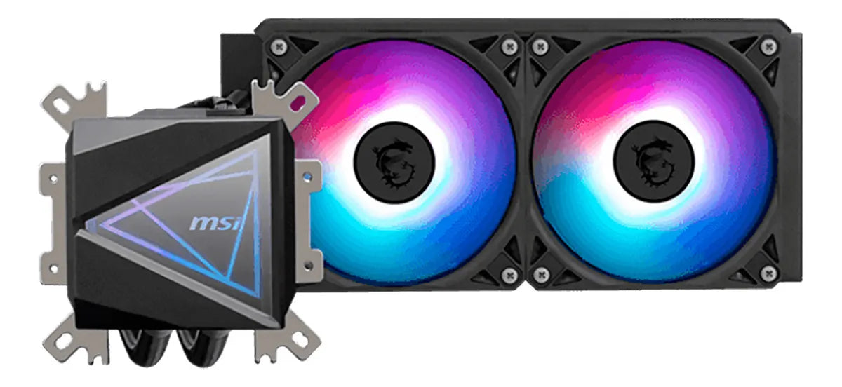 Enfriamiento Liquido Msi Mag I240 Argb 3400rpm Lga 1700 Am5