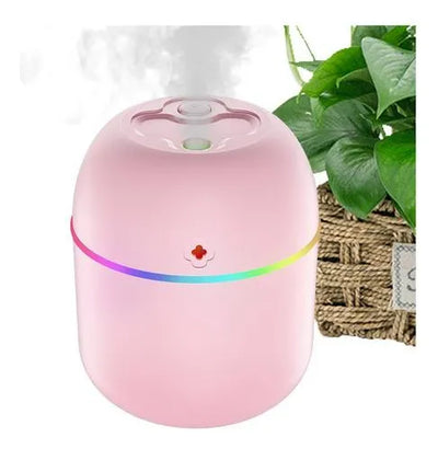 Humificador Pequeño 220ml Blanco, Rosa, Azul - Rosa