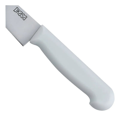 Cuchillo Chef 6 Pulgadas Acero Inoxidable Mango Plástico Color Blanco