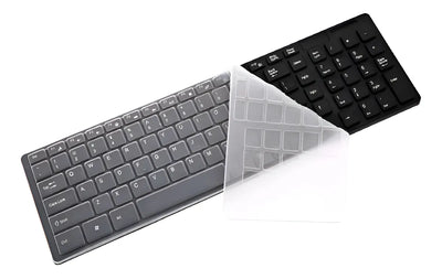Combo Teclado Mouse Inalambrico Con Receptor 2.4g K-06 Kit Color Del Mouse Negro Color Del Teclado Negro