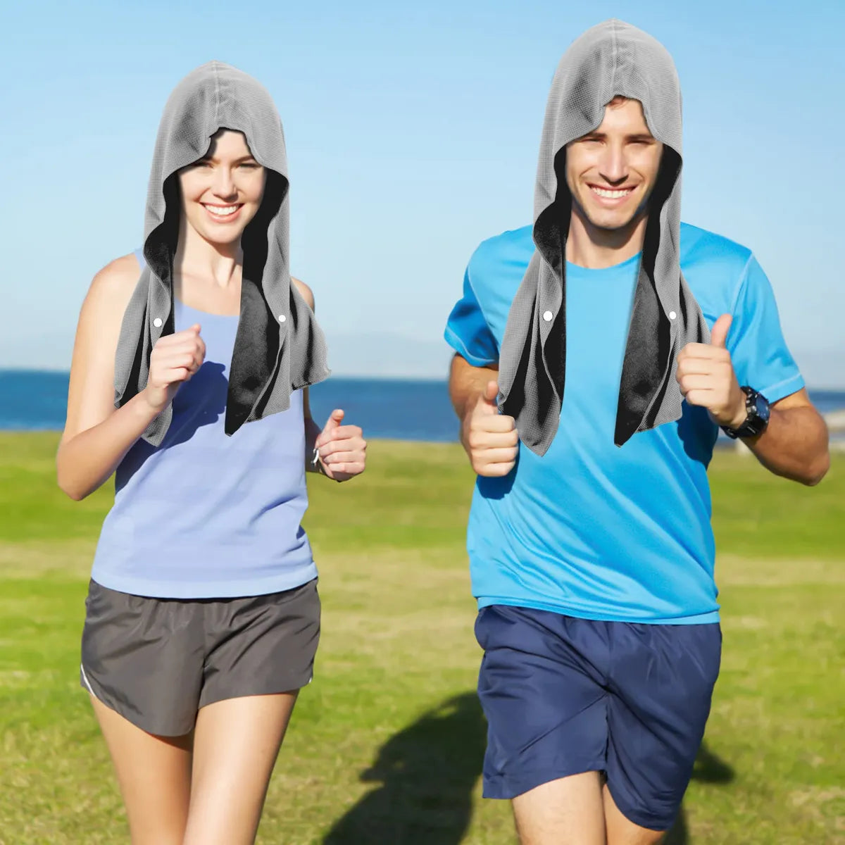 Sukeen Toalla Refrescante Con Capucha, Toallas Refrescantes