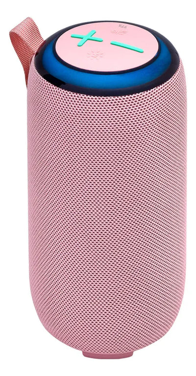 Parlante Recargable Rosado Vers 15w Vta Color Rosa
