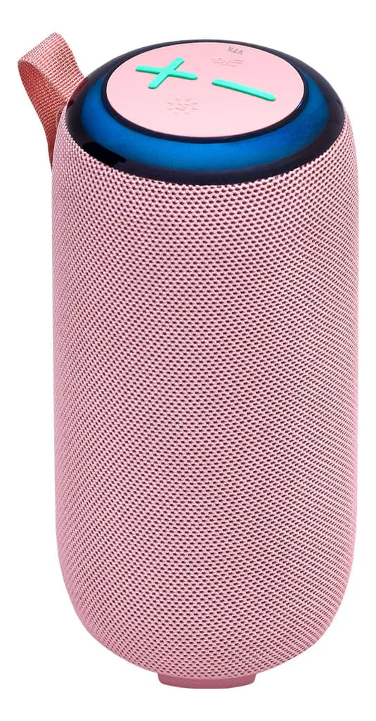 Parlante Recargable Rosado Vers 15w Vta Color Rosa