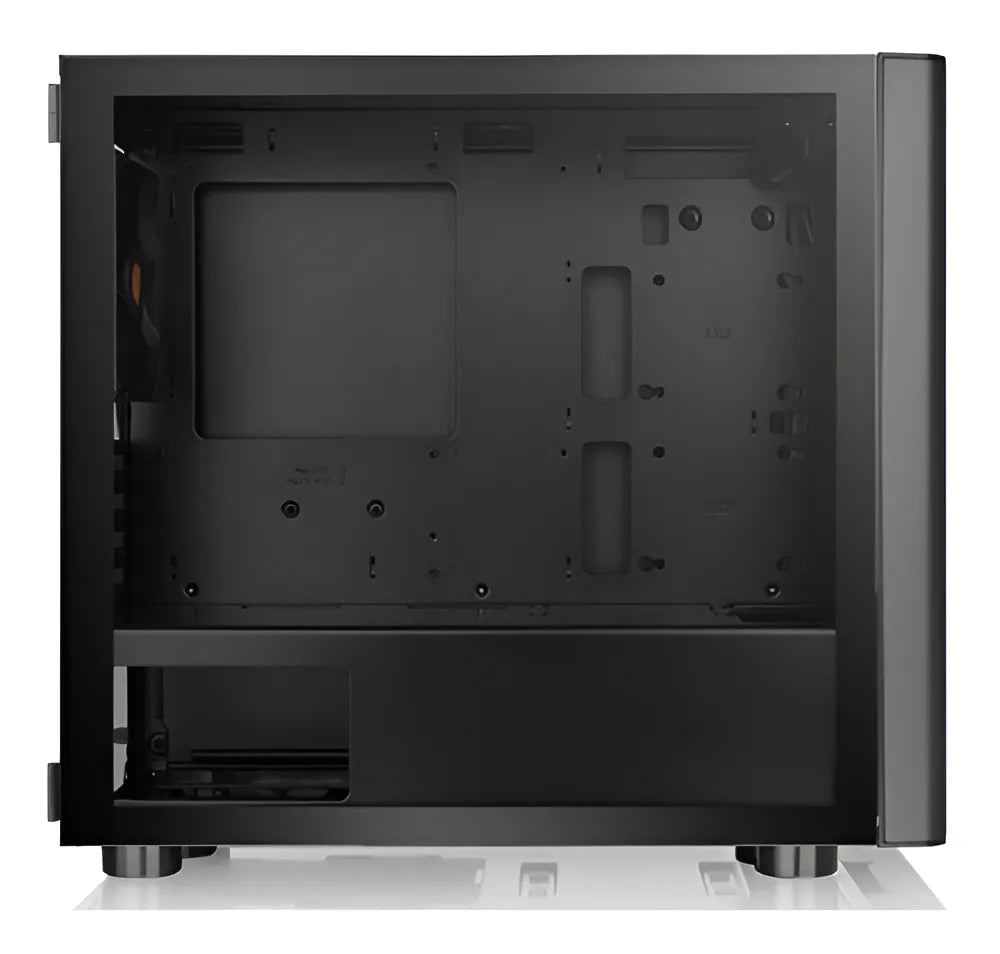 Chasis Gamer Thermaltake V150 Vidrio Templado Caja Atx Case Color Negro