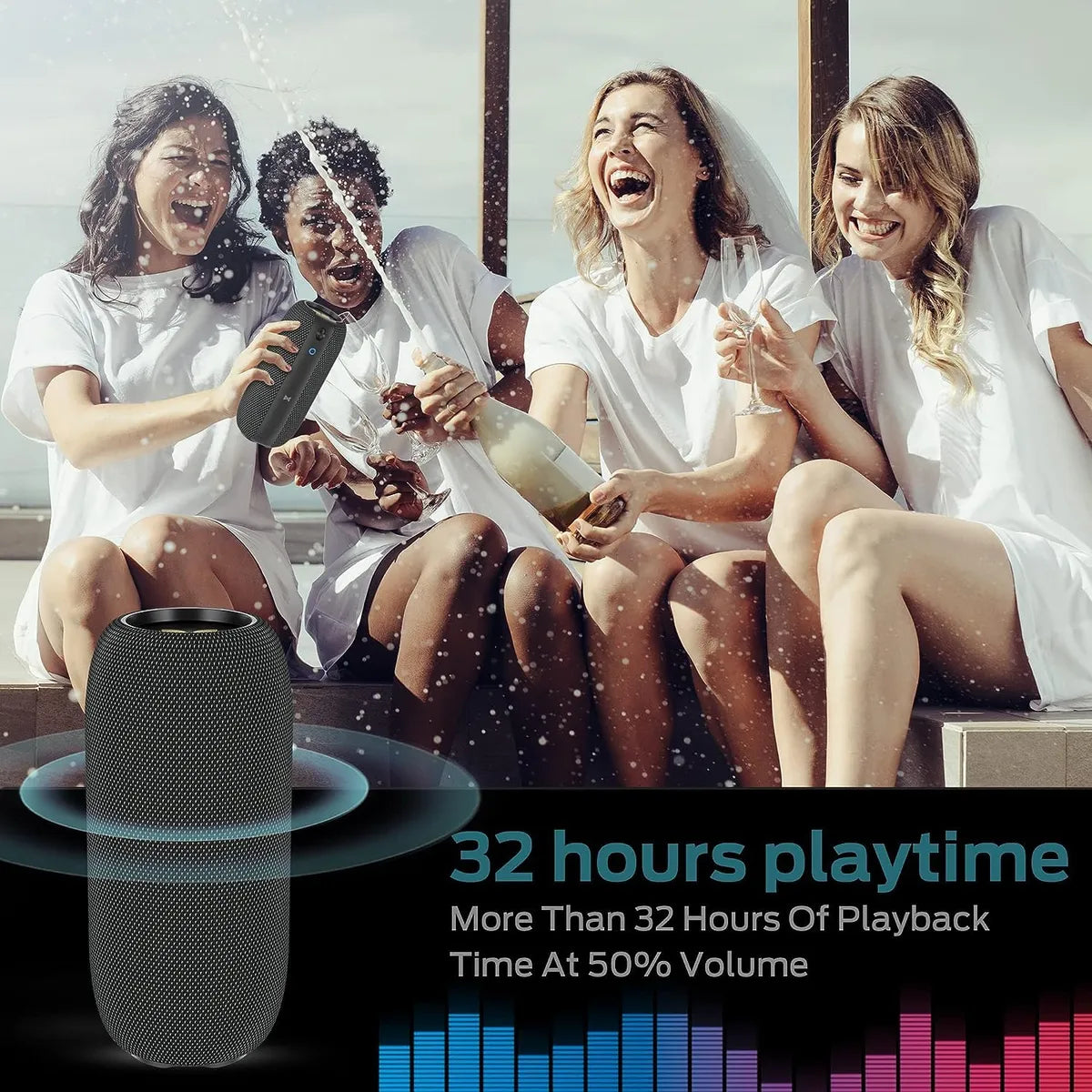 Altavoz Bluetooth Monster S320 40 W Impermeable 32 Horas