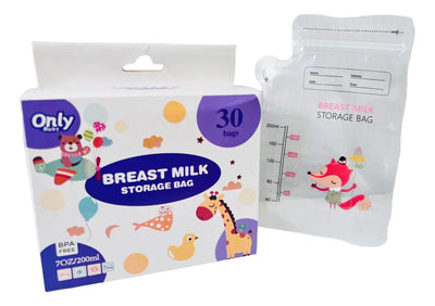 Bolsa Recolectora De Leche Materna- Only Baby -30 Unidades