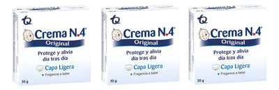 Pack 3crema No 4 X20g Original