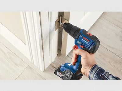 Kit Taladro Percutor Bosch Sin Escobillas Gsb18v-490b12