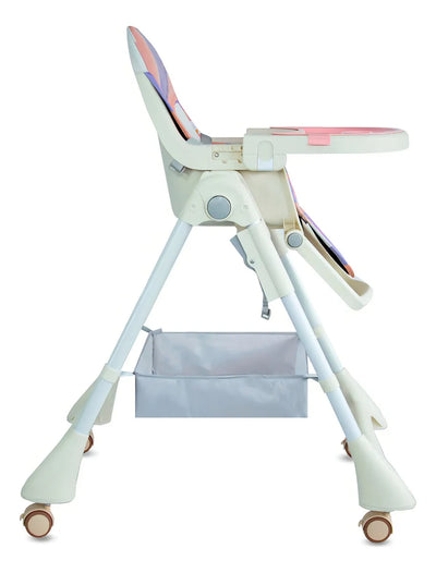 Silla Comedor Bebé colchada Ajustable En Altura 6 Posiciones Portatil Bebesit Aquarella