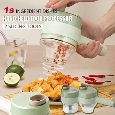 Picatodo Cocina Portatil Recargable Carnes Verduras