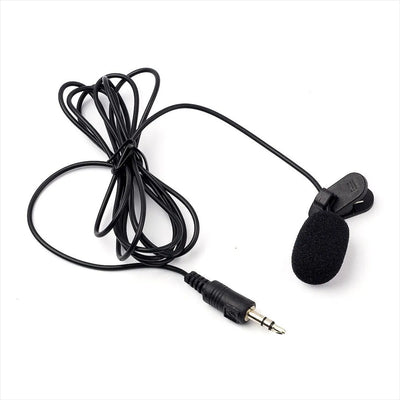 Micrófono De Solapa Anti-ruido Con Clip Para Pc Y Portátil Color Negro