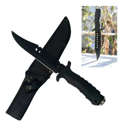 Puñal Daga Cuchillo Táctico Militar Columbia Camping U.s.a Negro