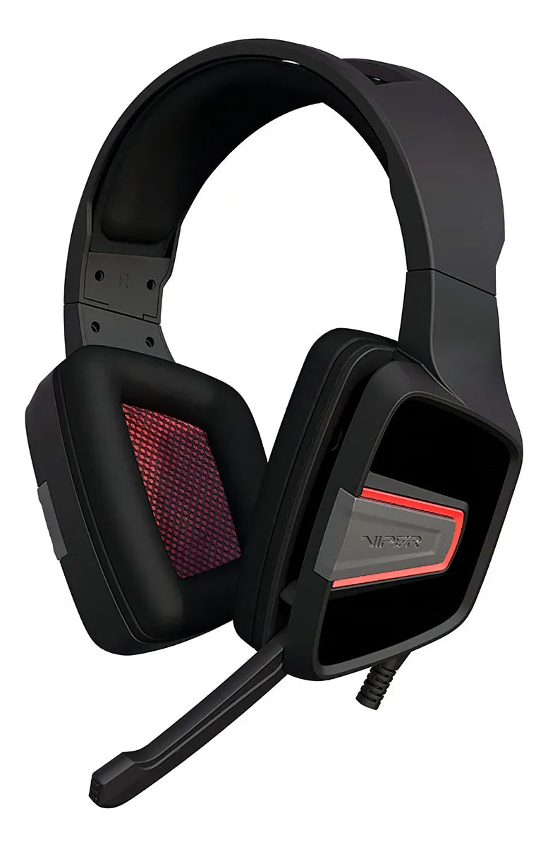 Diadema Gamer Viper V330 Estereo Patriot Pc Consola Color Negro