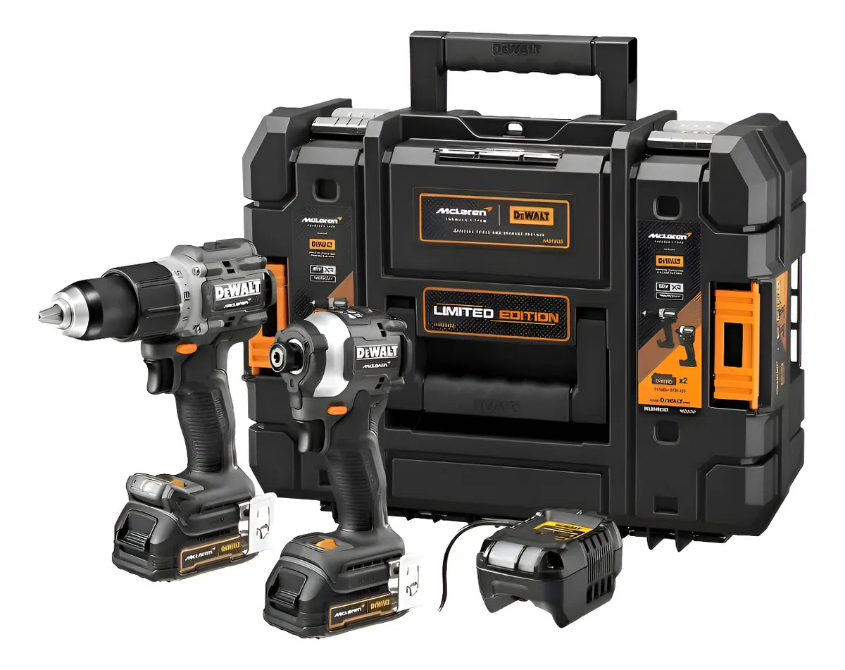 T Aladro 1/2 + Atornillador 1/4 20v Brushless Dck200 Dewalt Negro 50 Hz / 60 Hz