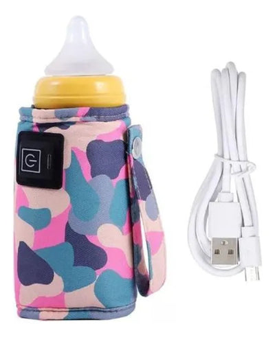 Funda Calentador Electrico De Teteros Usb Portatil Viajero 1 Multicolor