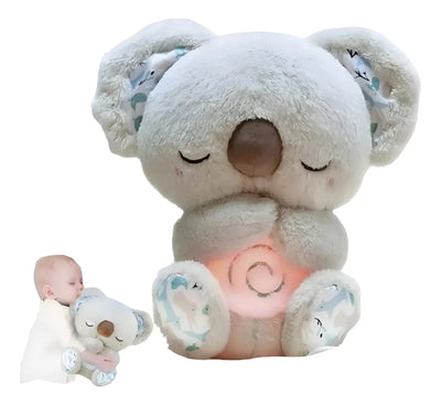 Koala Con Voz Y Respiración, Hora De Dormir Color Gris