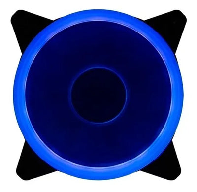 Ventilador Torre Gamer 12cm Rgb Nicols Doble Aro De Color