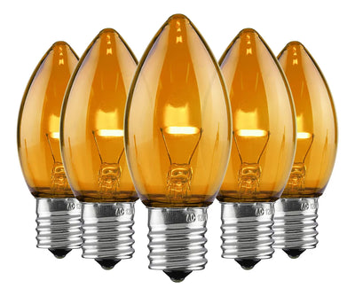 Juego De 25 Luces Led De Navidad C9 Con Toma De Luz Navidena