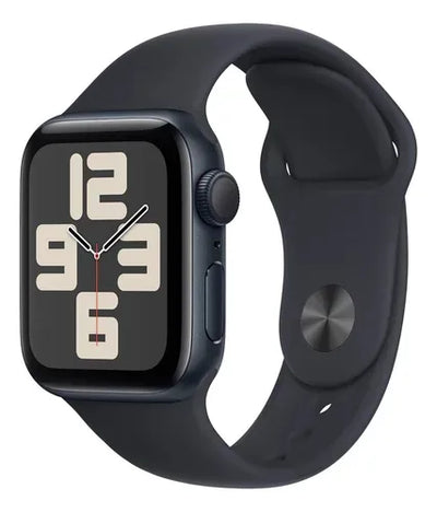 Apple Watch Se Segunda Generación Negro 40mm Negro Fluoroelastómero Negro