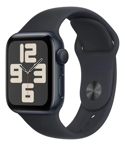 Apple Watch Se Segunda Generación Negro 40mm Negro Fluoroelastómero Negro