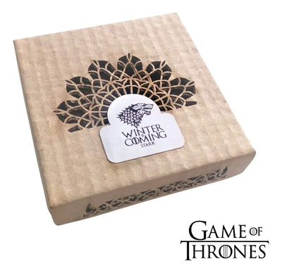 Caja Madera Game Of Thrones Decorativa Para Regalo Marrón Oscuro Box Game Of Thrones