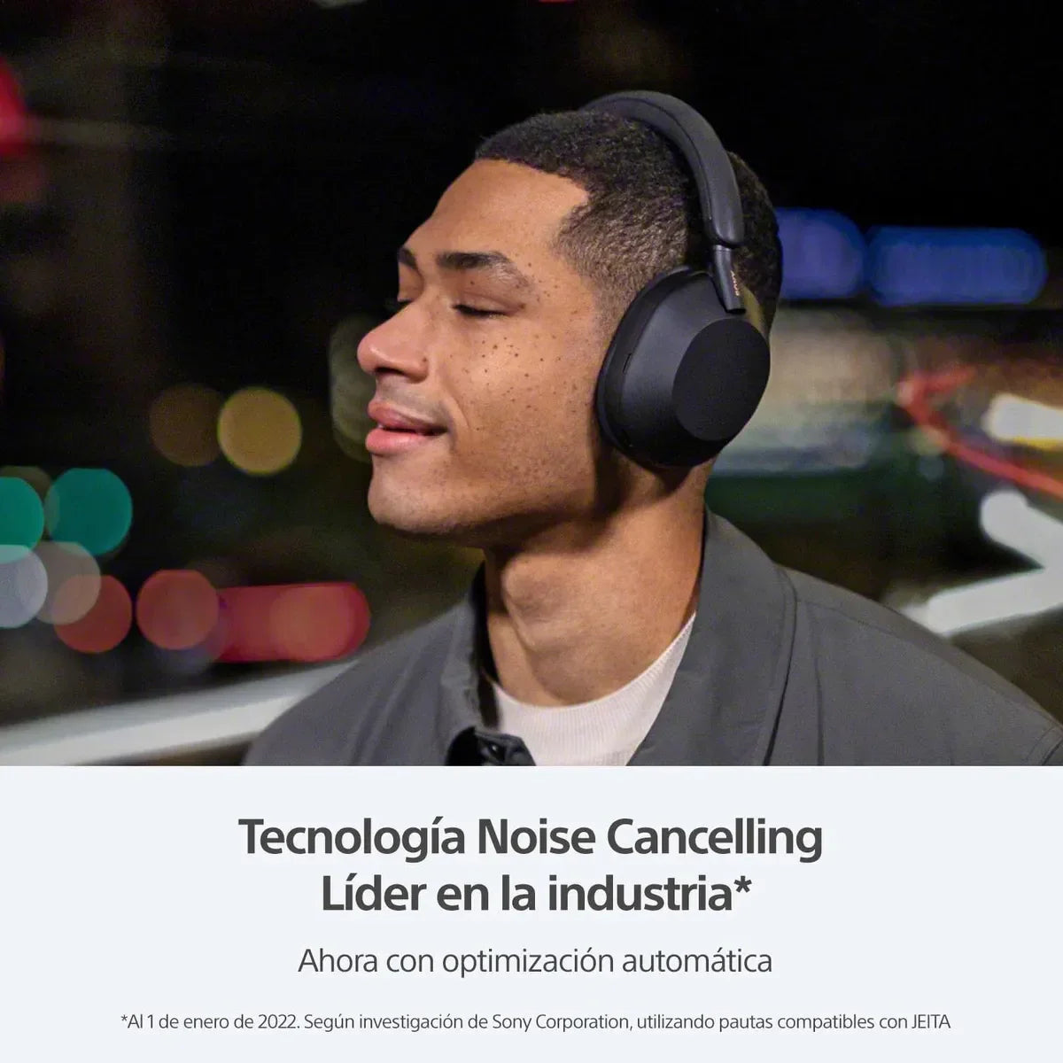 Audífonos Sony Bluetooth Noise Cancelling | Wh-1000xm5 Color Negro