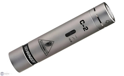 Micrófonos Behringer C-2 Condensador Cardioide color plateadoS