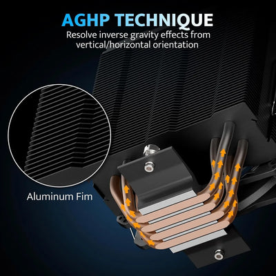Cooler Para Cpu Darkflash Z4pro 120mm Argb, Tdp 200w