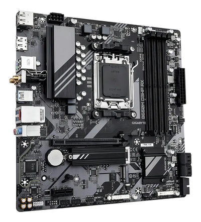 Motherboard Gigabyte B650m D3hp Ax Ddr5 Am5 Black Micro Atx