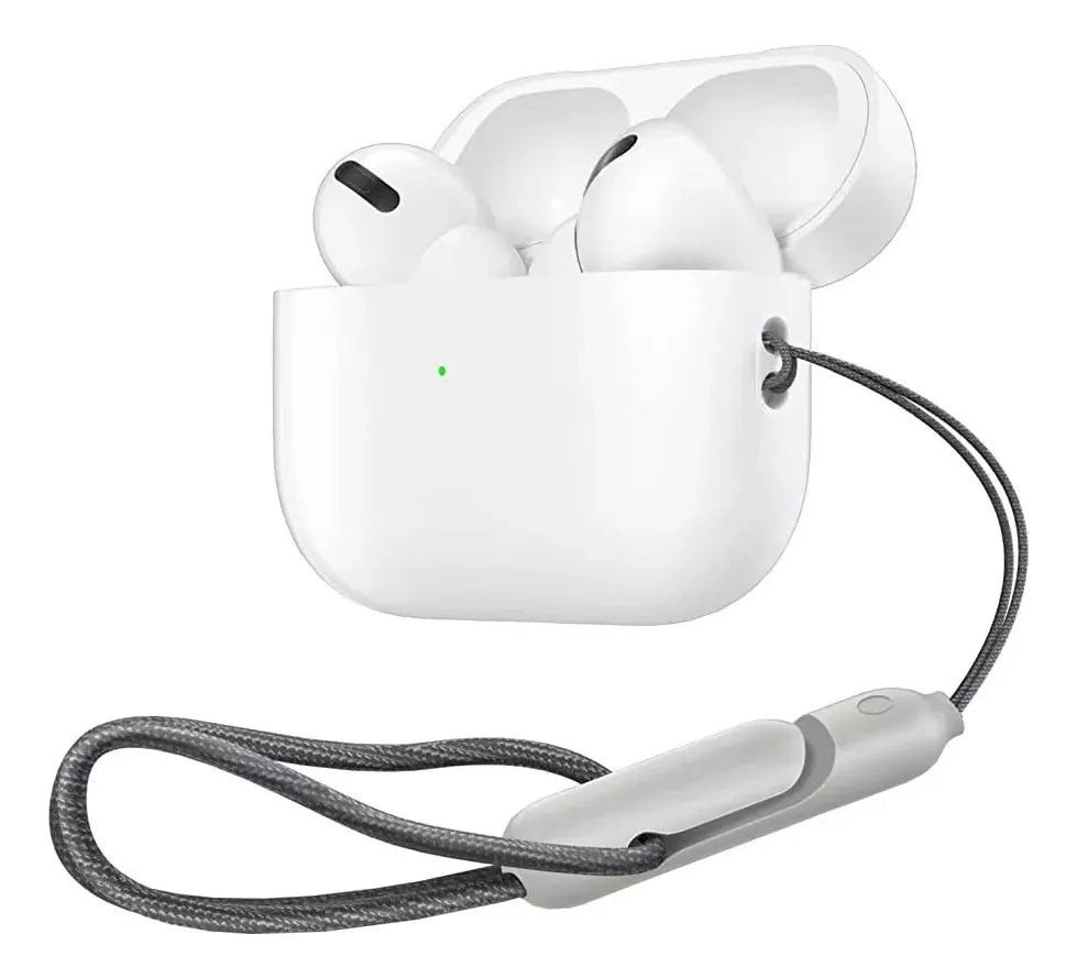 Audífonos Pro 2da Generación Compatibles iPhone Android Color Blanco