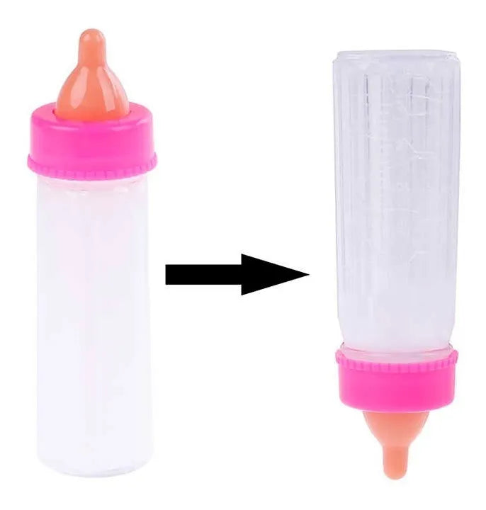 Juguete Biberon Magico 2 En 1 Leche Desaparece Bibi Muñeca C 2 En 1 (rosa Y Azul)
