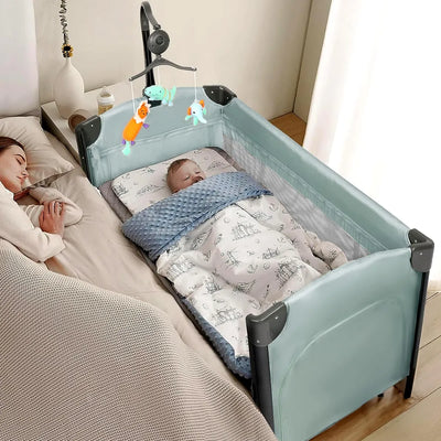 Cama De Noche 3 En 1 Para Bebé Con Colchón Y Bolsa De Transp