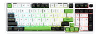 Teclado Redragon Eisa K686wgb-rgb-max Wireless Ingles Verde