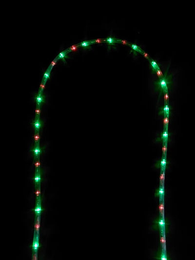 Manguera Led 3 Vias Luces Navideñas X 30mt Verde Y Rojo