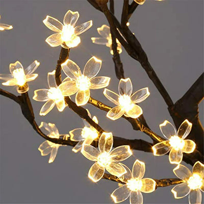 Luces Led Árbol Cerezo 6ft 208l, Decoración Navideña