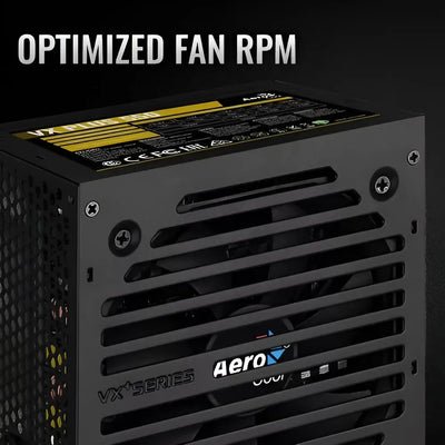 Fuente de poder para PC AeroCool VX550 PLUS 550W negra