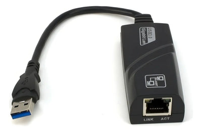 Adaptador ethernet usb 3.0 para rede Rj45 lan Dacar