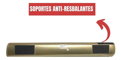 Parlante Speaker B28S portátil con bluetooth dorado