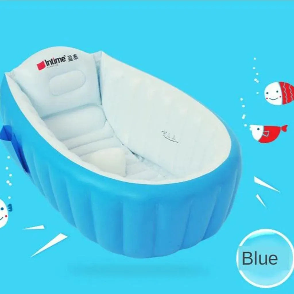 Tina Piscina Inflable Bebes Soporte Espaldar Antideslizante Diseño