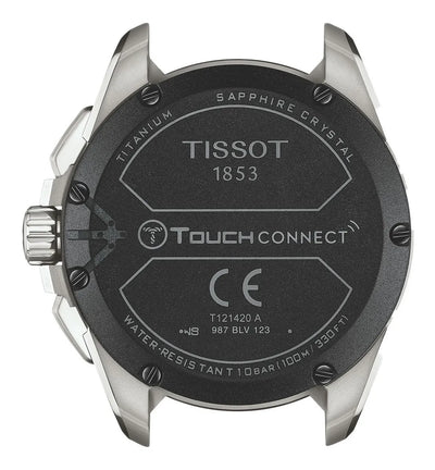 Reloj Para Hombre Tissot T121.420.47.051.06 Touch Connect Solar Analógico Digital Táctil