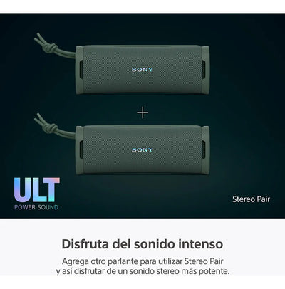 Bocina Sony Portátil Inalámbrica Ult Field 1 | Srs-ult10 Color Gris Bosque