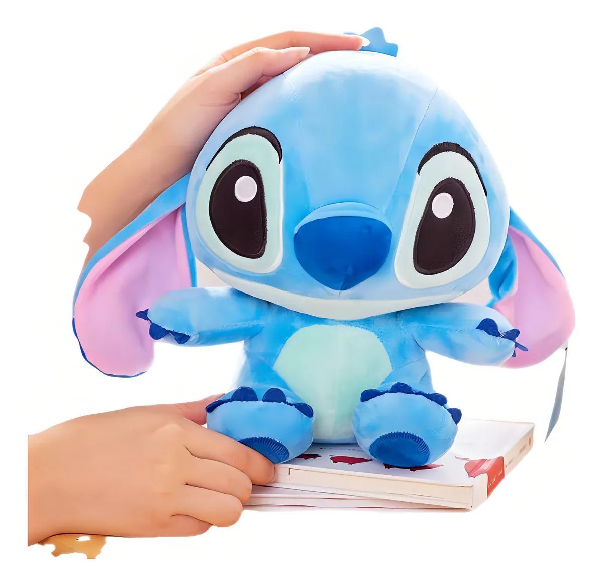 Peluche Stich Grande 25cm Antialérgico Perfumado Color Azul