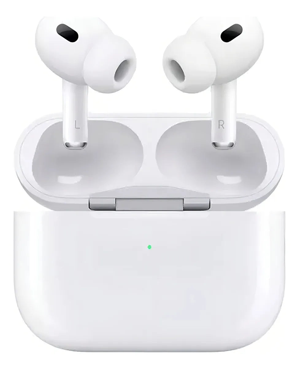 Audífonos Inalambricos Pro 2da Generacion Para iPhone Tactil Color Blanco Luz Blanco